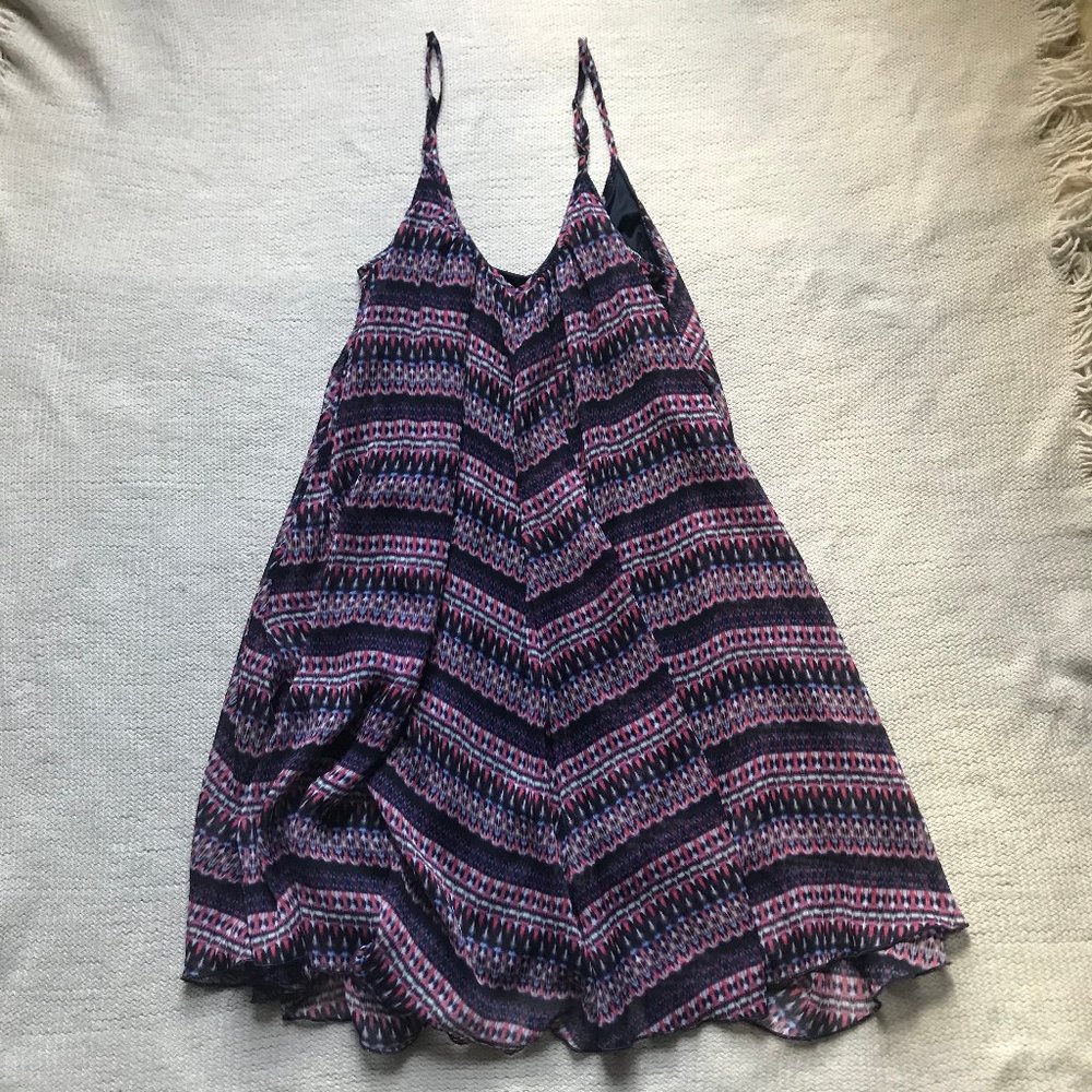 Express Flowy Spaghetti Strap Dress